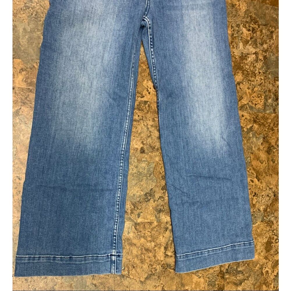 Anthropologie Maeve The Colette High Rise Crop Denim JEANS sz 26 - Picture 8 of 10